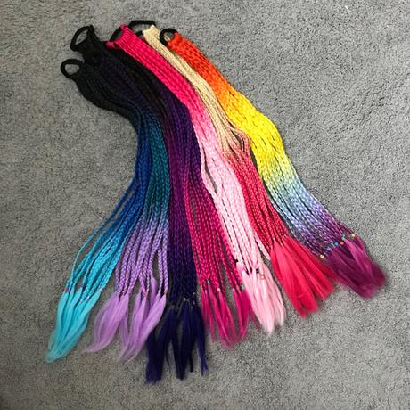 Farebny cop na gumičke, 