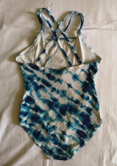 Bielo-modré plavky s prekríženými ramienkami, lindex,134