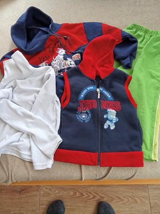 Mikiny, rolak, teplaky, 104–116