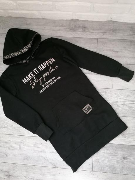 Teplučká predĺžená mikinka, 152