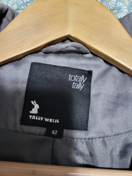 Sivé dámske sako, tally weijl,42