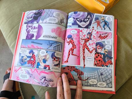 Komix lienka a čierny kocúr miraculous, 