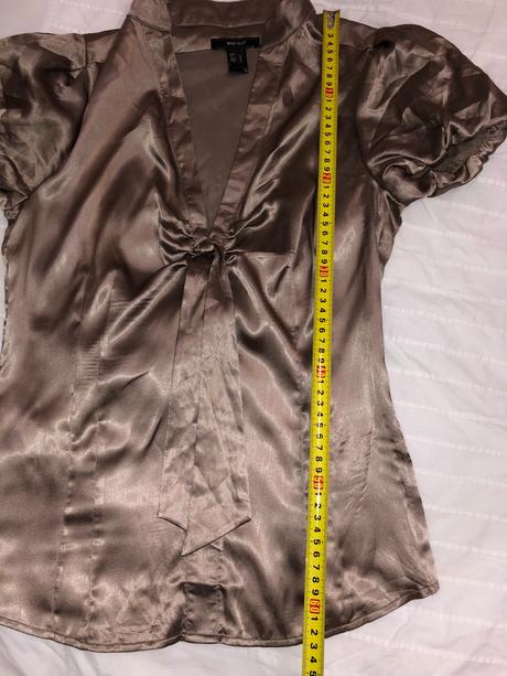 Saténová blúzka mango l, mango,l