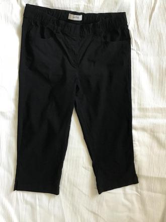 Trištvrtové bengalinove elastické nohavice tchibo, tchibo,42