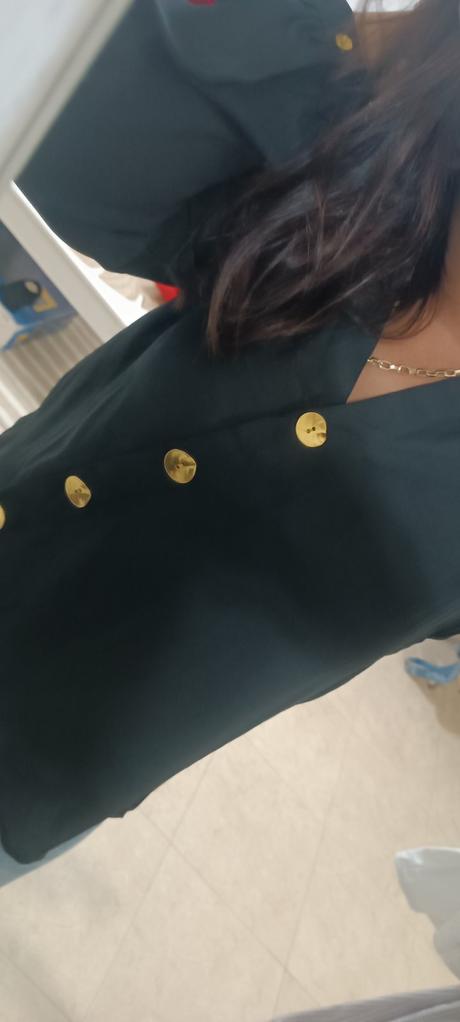 Bluzka zlate gombiky, l