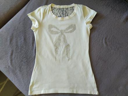 Čipkované tričko, s