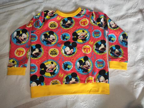 Mickey mouse rock star mikina, 122
