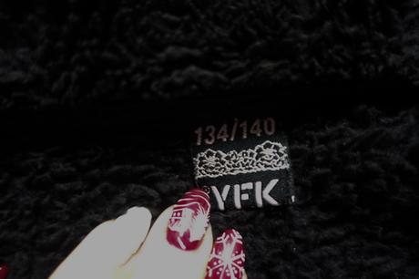 Teplá flís. mikina yfk 134/140, 134