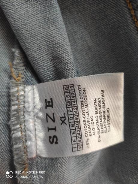 Riflová bunda re-dress l, l