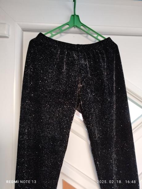 Elegantné zamatové legíny, amisu,s