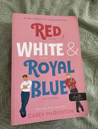 Red white royal blue-casey mcquiston, 