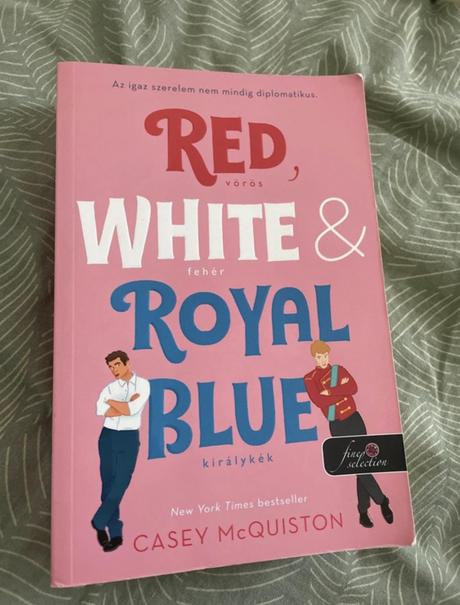Red white royal blue-casey mcquiston, 
