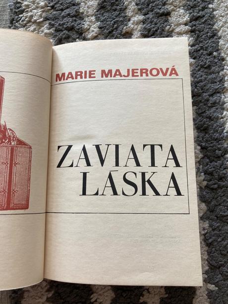 Zaviata láska majerová marie (1977), 