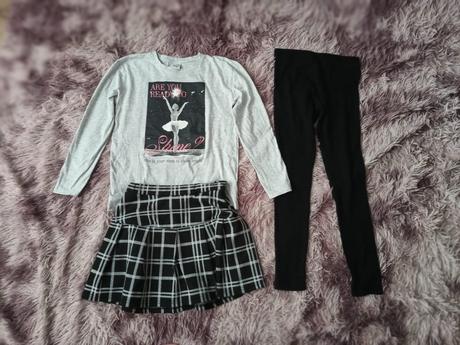 2 kvalitné školské sety pre teen v.152 + polo boty, 140–152