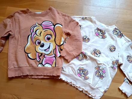 Mikiny paw patrol 2ks, nickelodeon,104