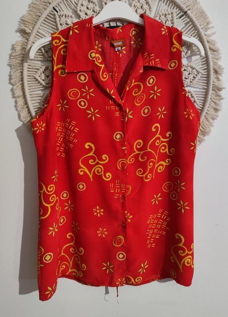 Blúzka bez rukávov, xl