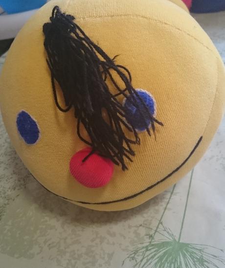 Plyšová farebná stonožka, dĺžka 160 cm,