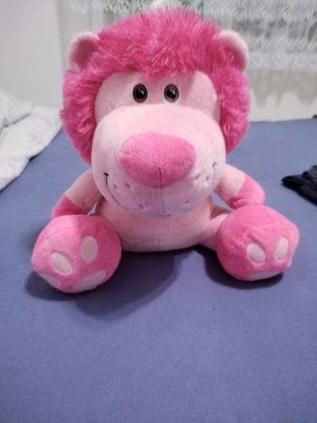 Úžasný lev veľký cca 50 - 60 cm, 