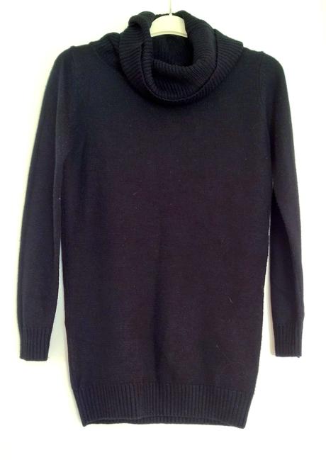 Predĺžený rolákový sveter, terranova,s