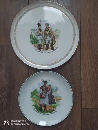 Tanier porcelán folklór dva kusy 30 eur,