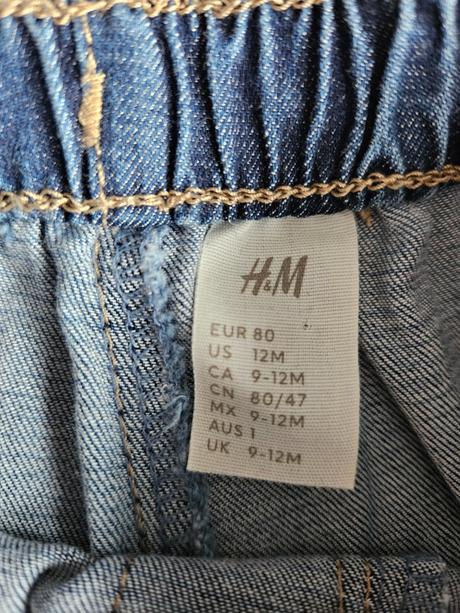 Detské rifle, h&m,80