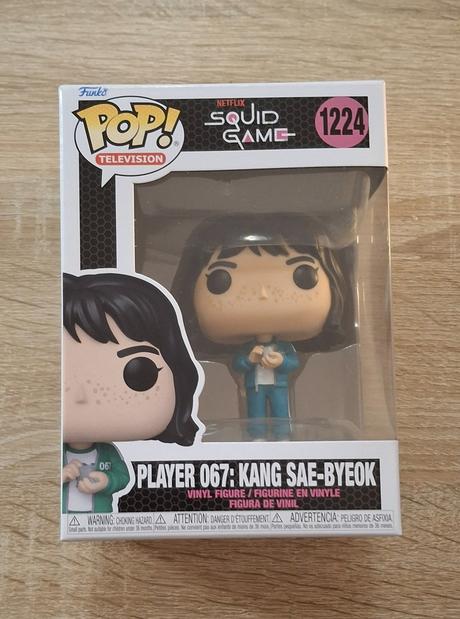 Nové figúrky funko pop squid game, plyšový guard, 