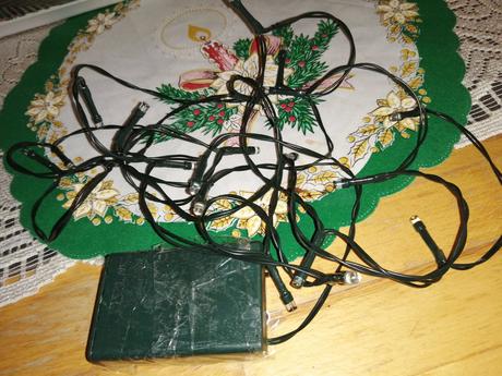 Svetelná reťaz na baterky, 