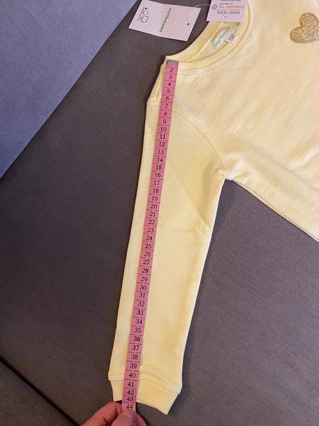 Vertbaudet zlta mikina, vertbaudet,110