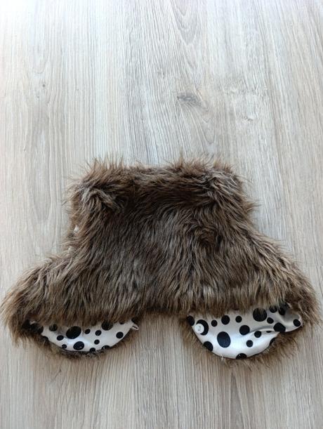 Dievčenská štýlová chlpatá vesta, 68