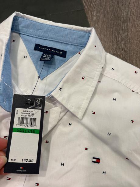 Tommy hilfiger chlapcenska letna kosela 14/16 roko, tommy hilfiger,164