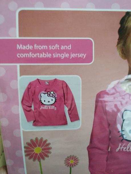 Tričko s dlhým rukávom, hello kitty . 98/104, 104
