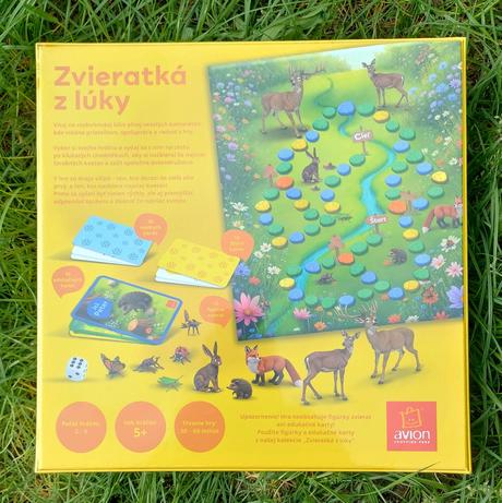 Hra - zvieratká z lúky, 