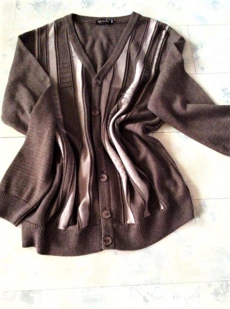 Sveter na zapínanie, xxl