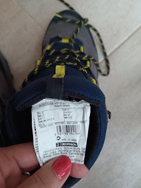 Turistické topánky quechua veľ.39, quechua,39