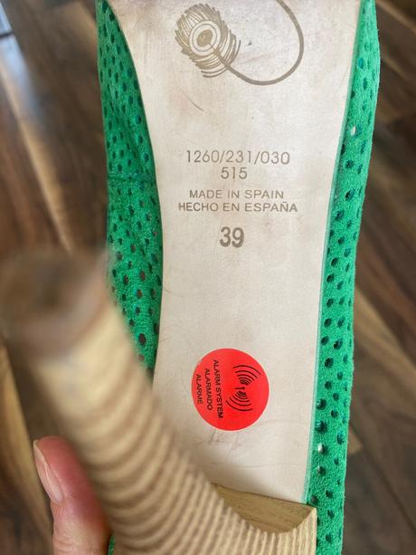 Lodičky na platforme, bershka,39