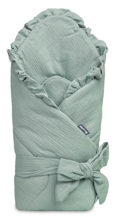 Sensillo zavinovačka mušelínová 90x90cm khaki, 