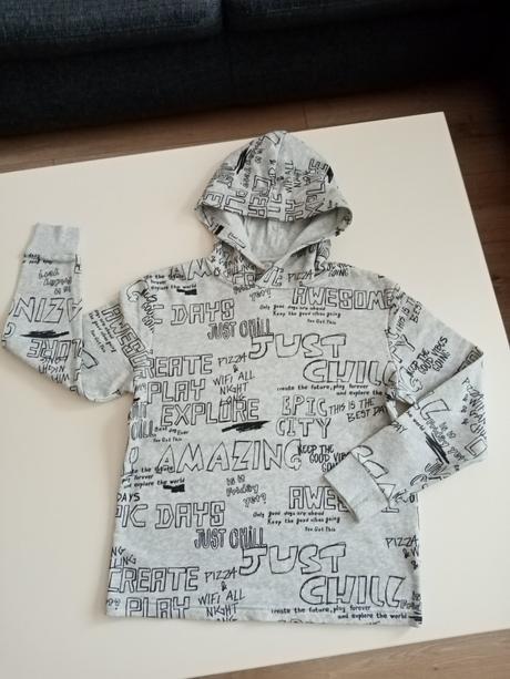 Mikina s potlačou h&m v. 134, h&m,134
