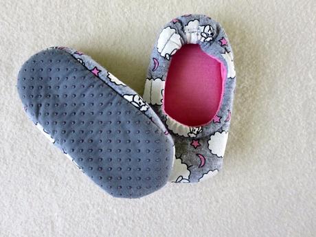 Papučky vel. 6-12 mes, nenosene, 17