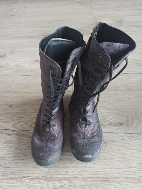 Jesenné kožené čižmy vel. 29, 29