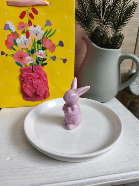 Dekorácia so zajkom,