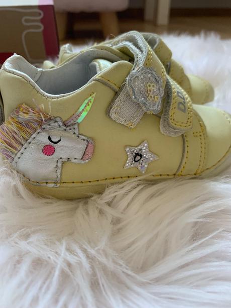 Topánky d.d.step yellow 22, d.d.step,22