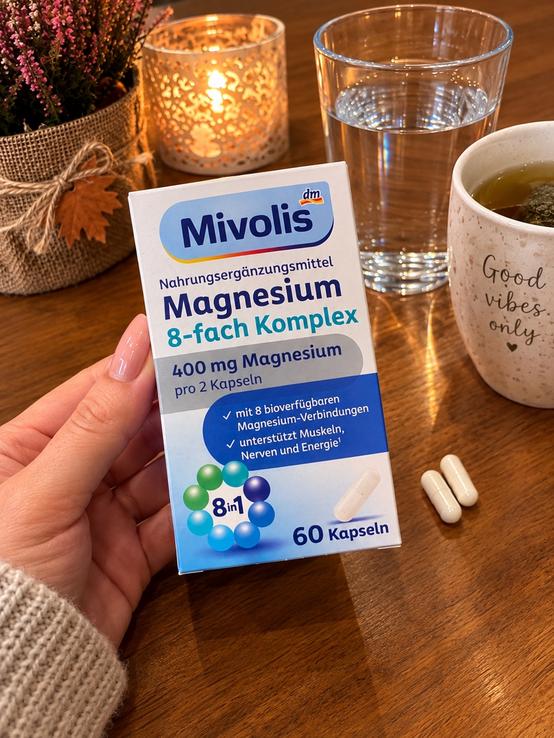 Mivolis Kapsuly Magnesium komplex 8 foriem, 60 ks