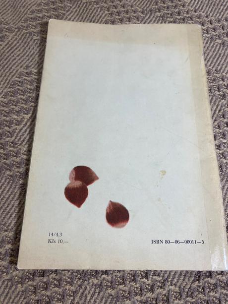 Krásna stará retro mini knižka keď pôjdeš horou,