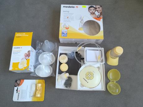 Elektrická odsávačka mlieka medela swing, 