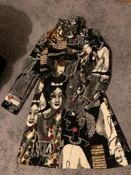 Kabát zn.desigual, desigual,36