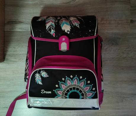 Školská anatomická aktovka stil mandala, 