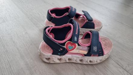 Svietiace sandále, bubble gummers,32