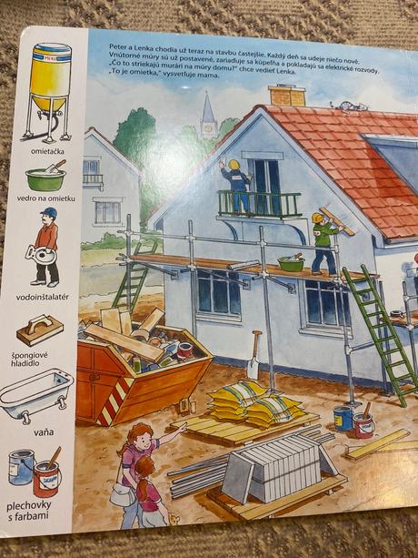 Môj veľký obrázkový slovník - staviame dom, 
