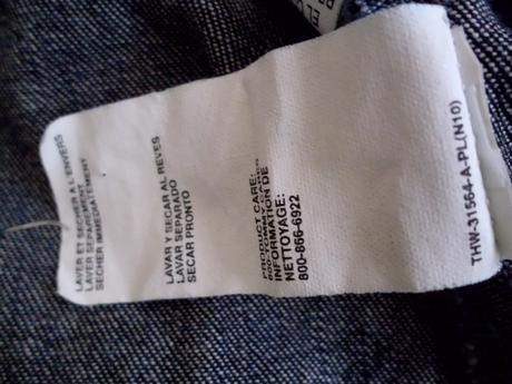 Riflová bunda m-l, tommy hilfiger,m