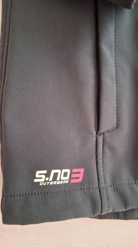 Dievčenská šedá softshellová bunda, h&m., h&m,170